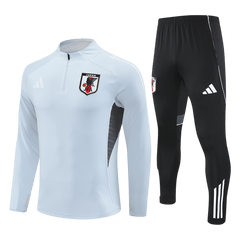 Kids Japan Zipper Sweatshirt Kit(Top+Pants) White 2026 