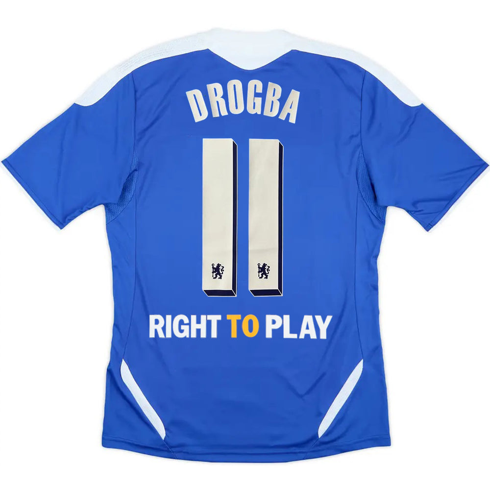 Drogba #11 Retro Chelsea UCL Final Home Jersey 2011/12 