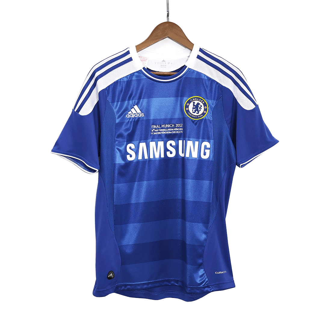 Torres #9 Retro Chelsea UCL Final Home Jersey 2011/12 