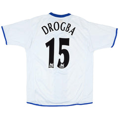 DROGBA #15 Retro Chelsea Away Jersey 2003/05 
