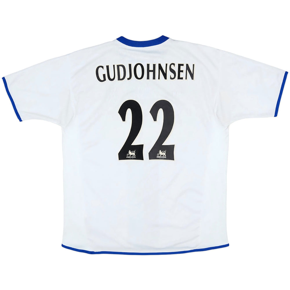 Gudjohnsen #22 Retro Chelsea Away Jersey 2003/05 