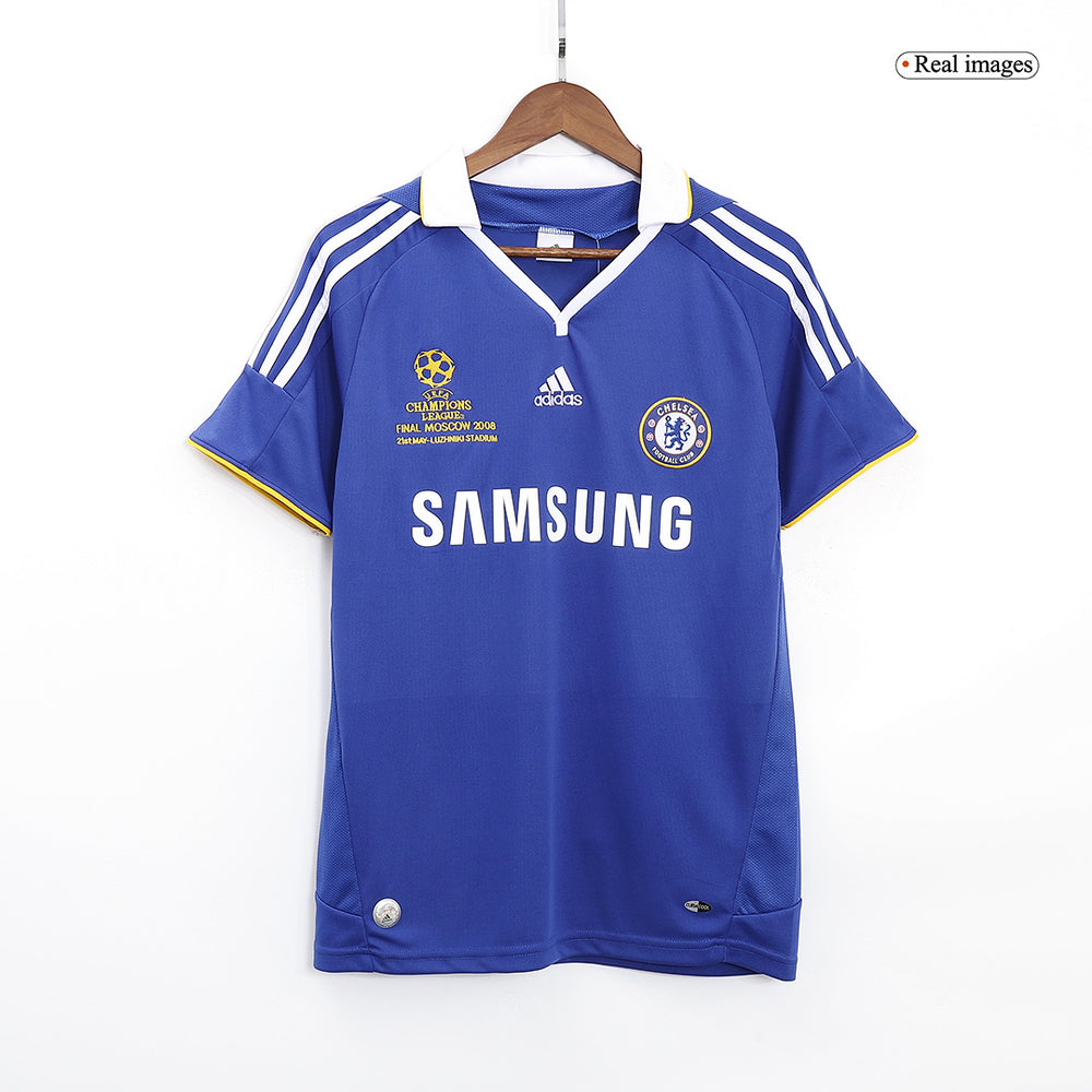 Retro Chelsea UCL Final Home Jersey 2008 