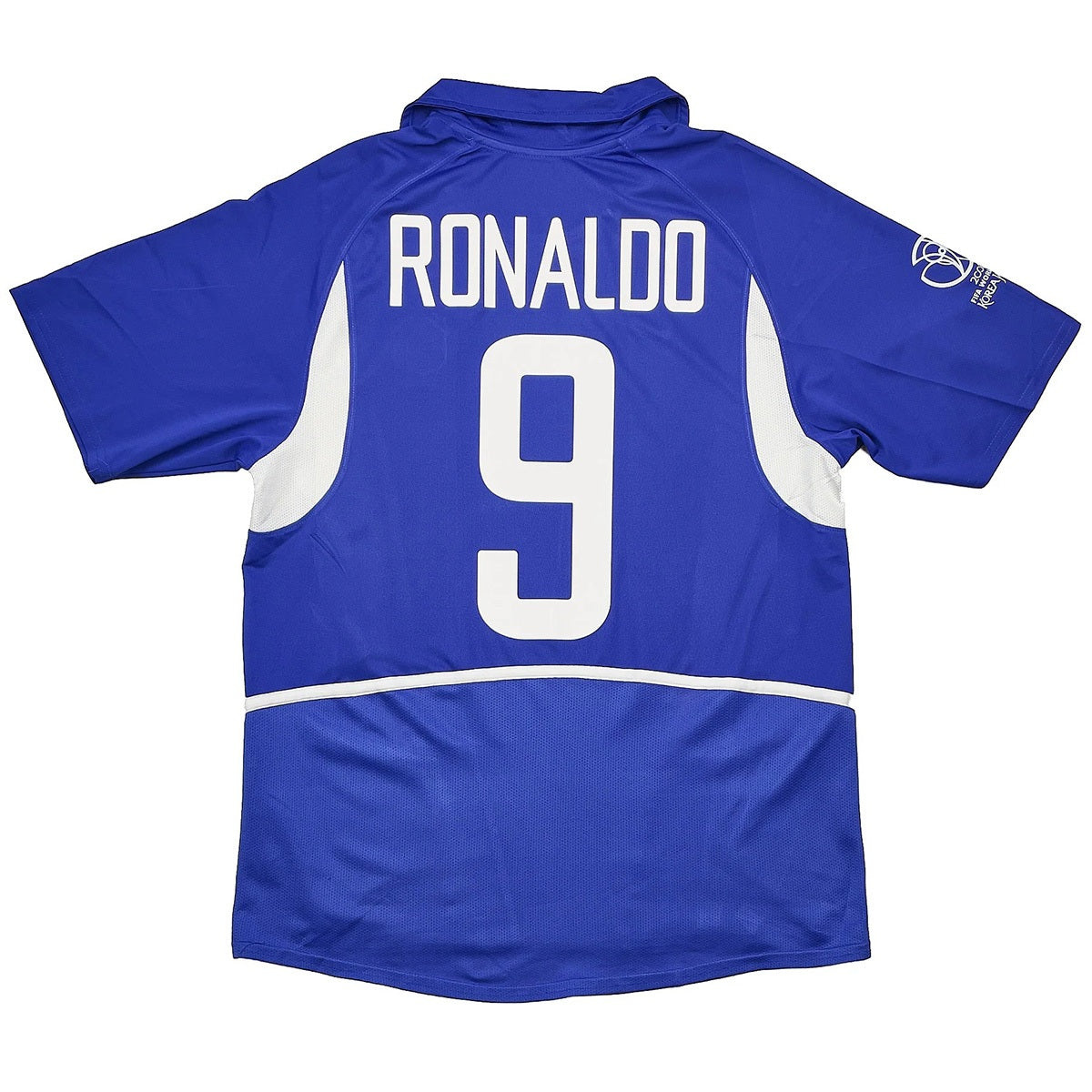 Ronaldo #9 Retro Brazil Away Jersey World Cup 2002 
