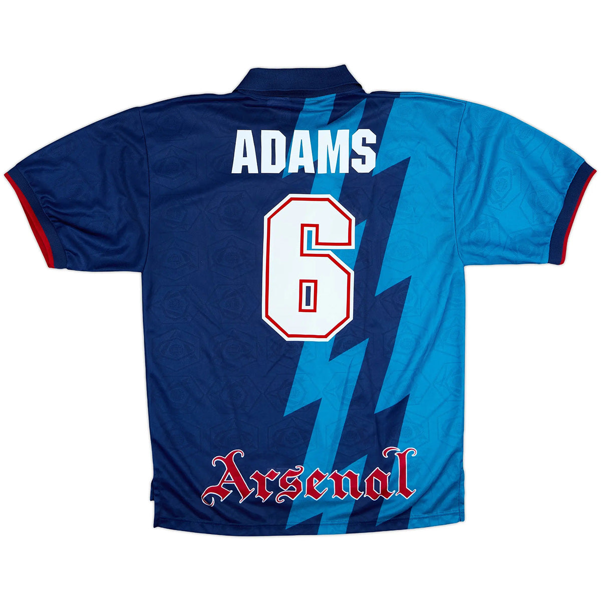 Adams #6 Retro Arsenal Away Jersey 1995/96 