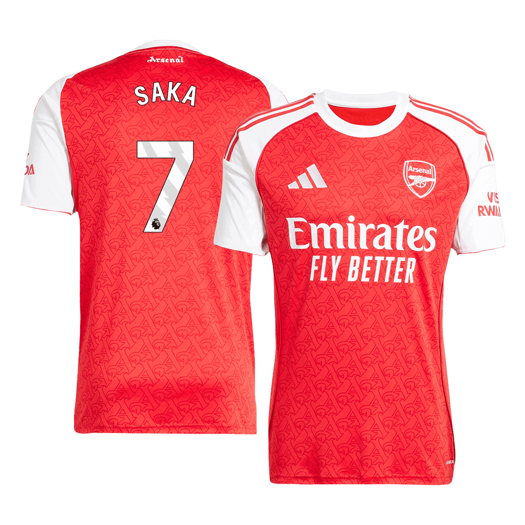 SAKA #7 Arsenal Home Jersey 2025/26 - [Super Replica] 