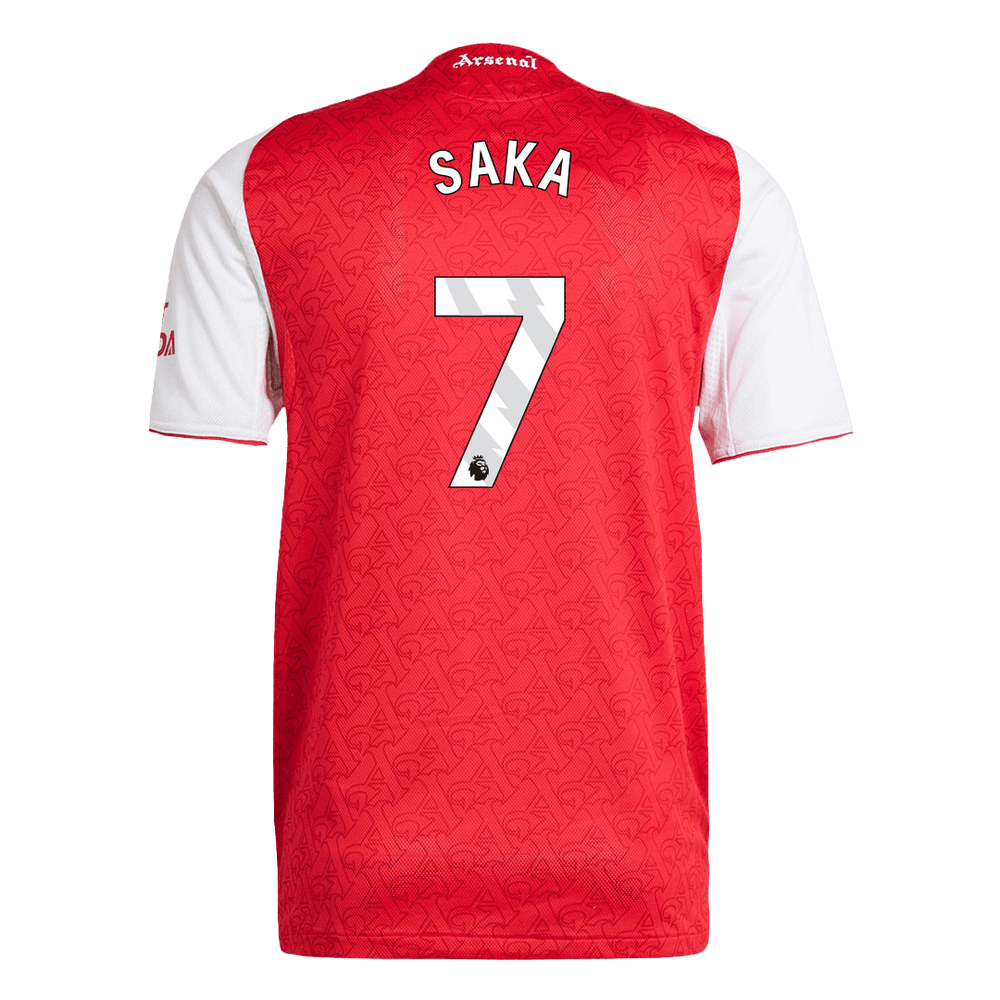 SAKA #7 Arsenal Home Match Jersey Player Version 2025/26 