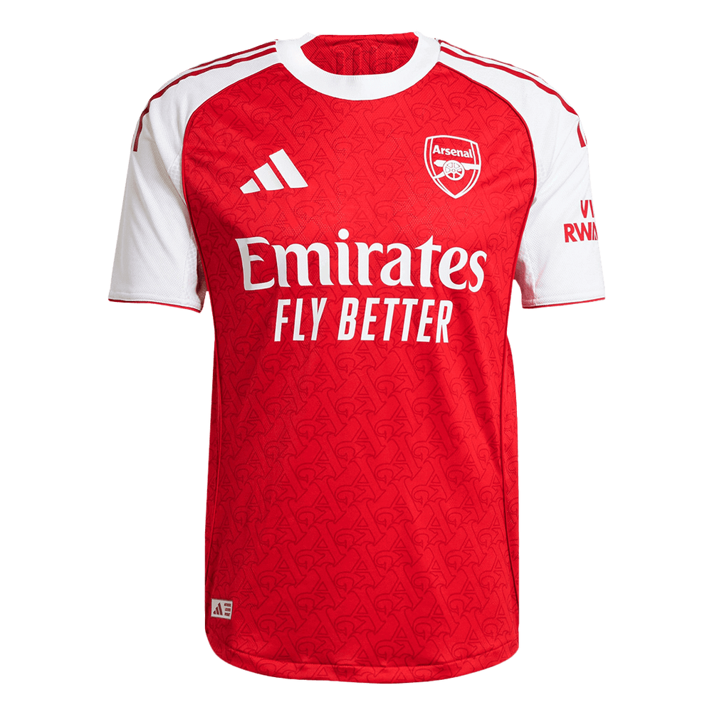 ØDEGAARD #8 Arsenal Home Match Jersey Player Version 2025/26 