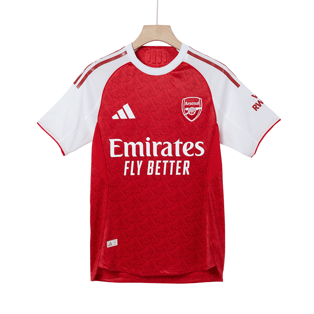 RICE #41 Arsenal Home Match Jersey Player Version 2025/26 