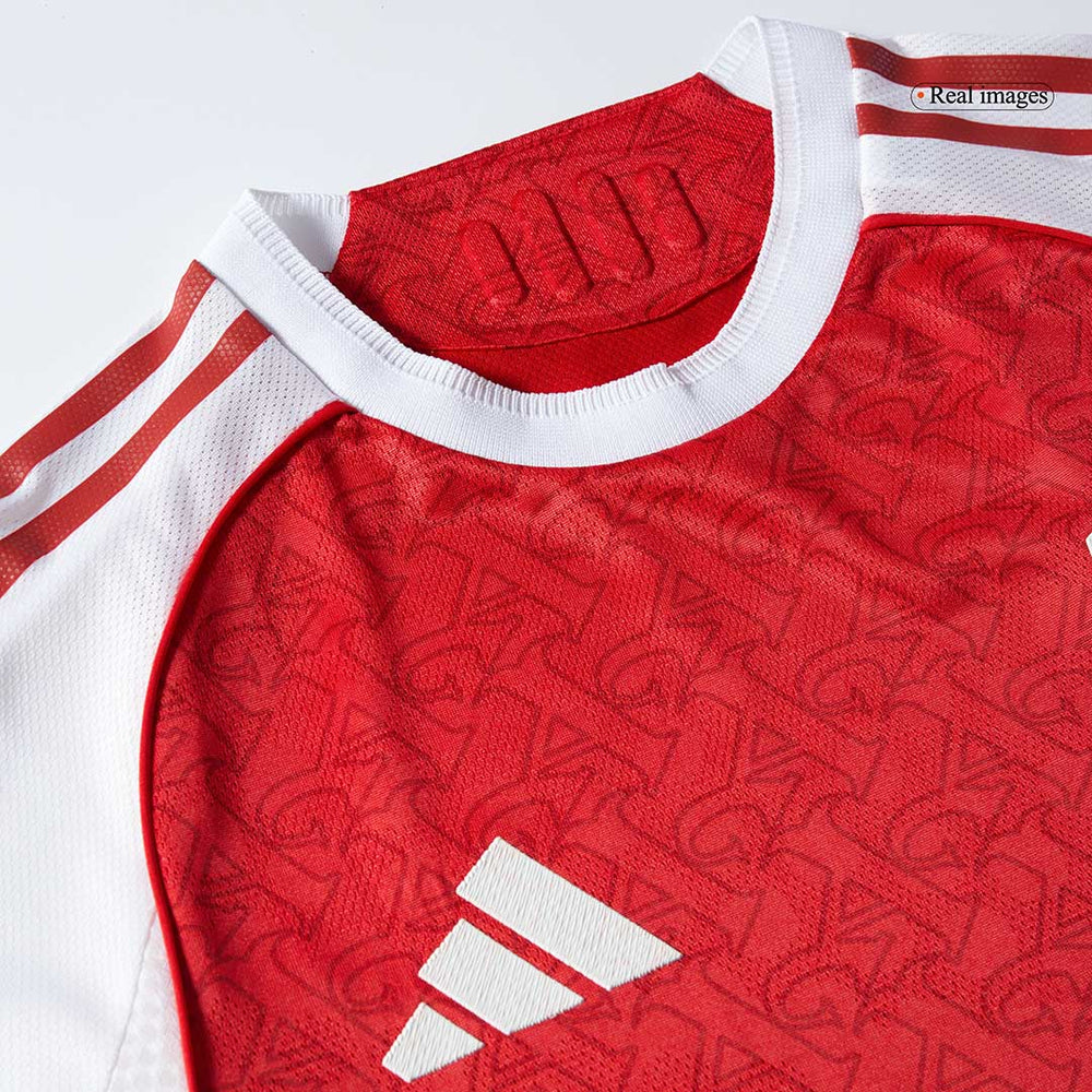 RICE #41 Arsenal Home Match Jersey Player Version 2025/26 