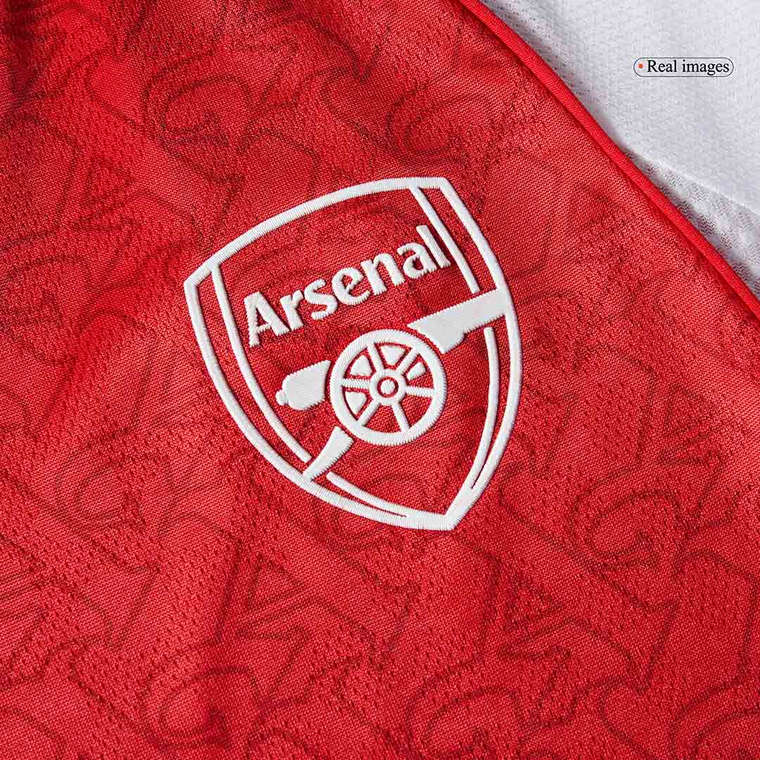 RICE #41 Arsenal Home Match Jersey Player Version 2025/26 