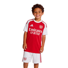 Kids Arsenal Home Jersey Kit 2025/26 