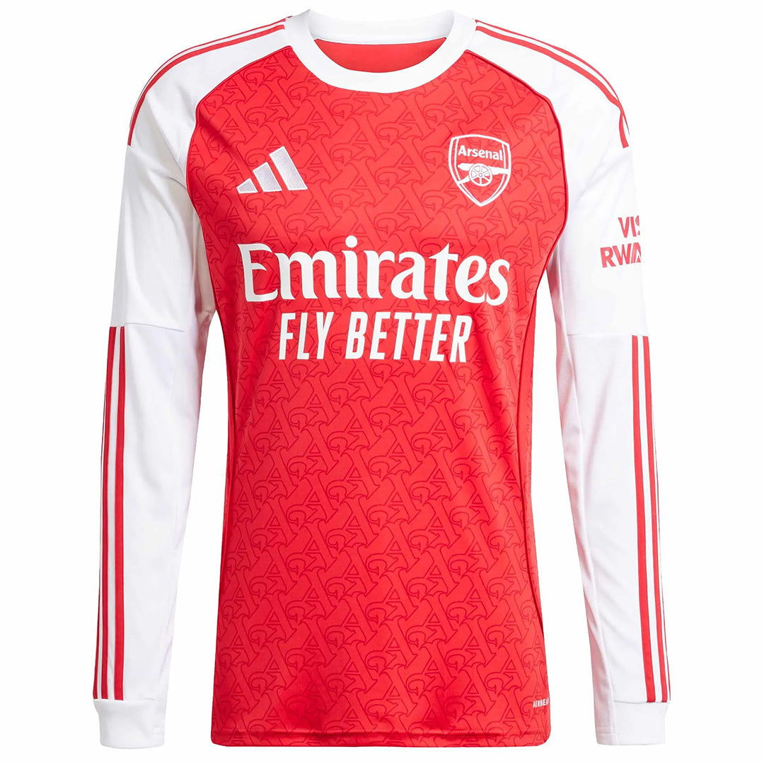 Arsenal Home Long Sleeve Jersey 2025/26 