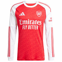 Arsenal Home Long Sleeve Jersey 2025/26 