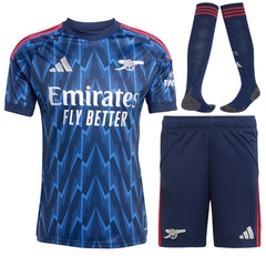 Arsenal Away Jersey Full Kit 2025/26 