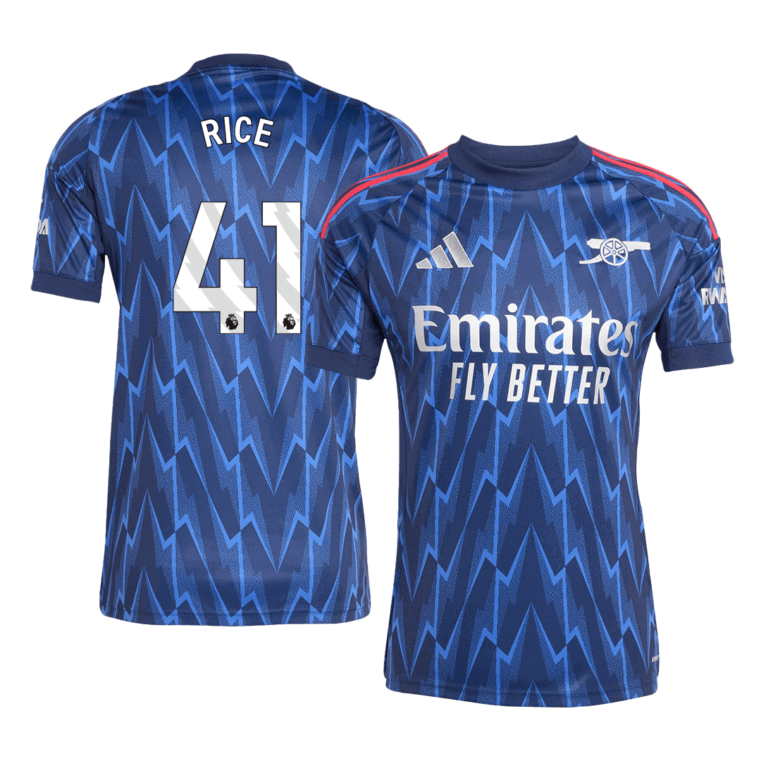 RICE #41 Arsenal Away Jersey 2025/26 
