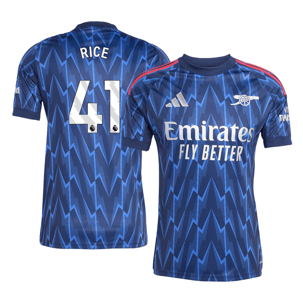 RICE #41 Arsenal Away Jersey 2025/26 
