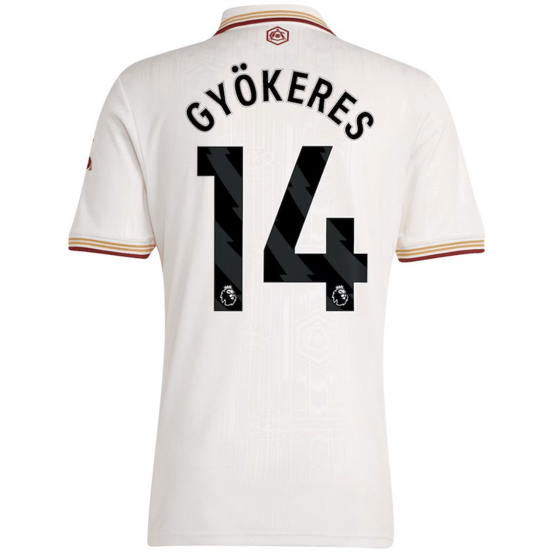 GYÖKERES #14 Arsenal Third Jersey 2025/26 