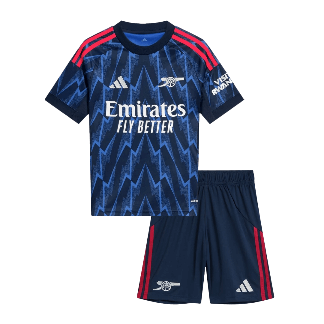 Kids Arsenal Away Jersey Kit 2025/26 