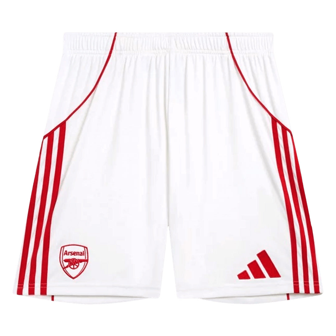 Arsenal Home Soccer Shorts 2025/26 