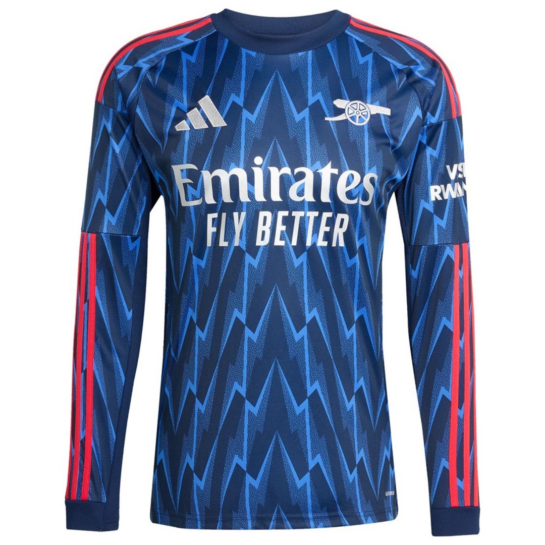Arsenal Away Long Sleeve Jersey 2025/26 