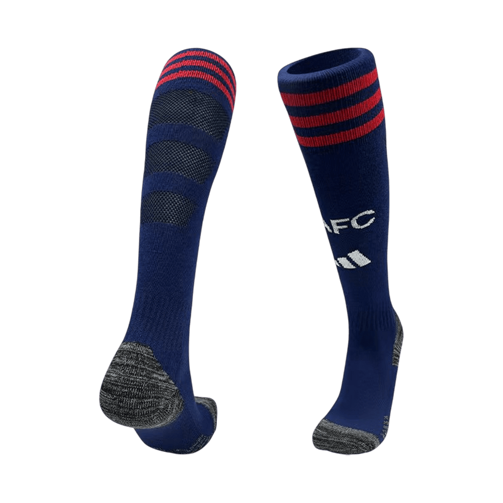 Arsenal Away Soccer Socks - Black 2025/26 