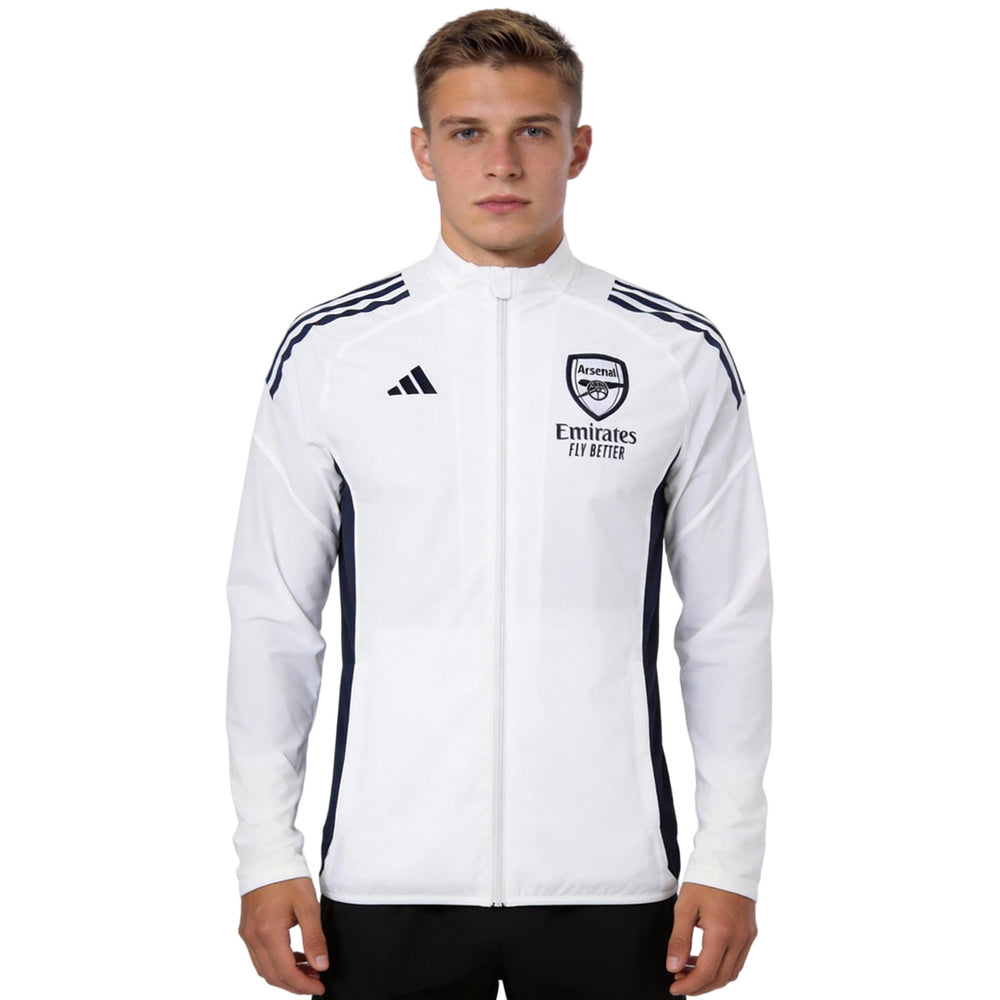 Arsenal Windbreaker Jacket White 2025/26 