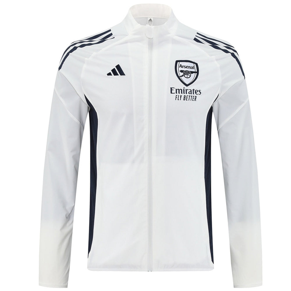 Arsenal Windbreaker Jacket White 2025/26 