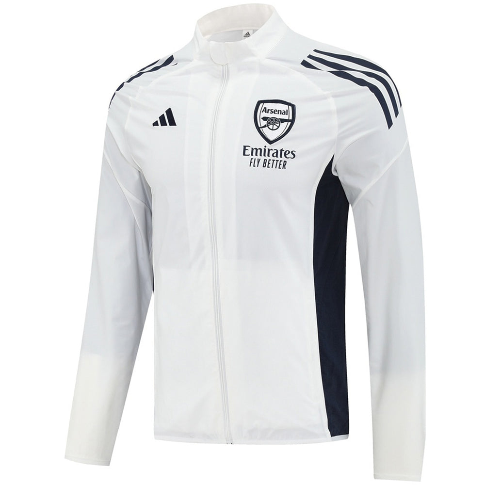 Arsenal Windbreaker Jacket White 2025/26 