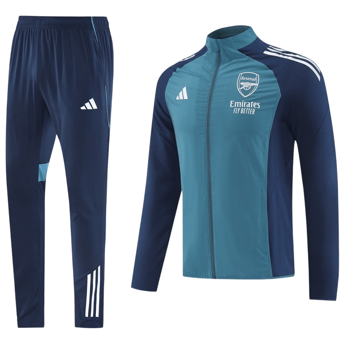 Arsenal Windbreaker Kit(Jacket+Pants) Green 2025/26 