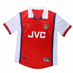 Bergkamp #10 Retro Arsenal Home Jersey 1998/99 