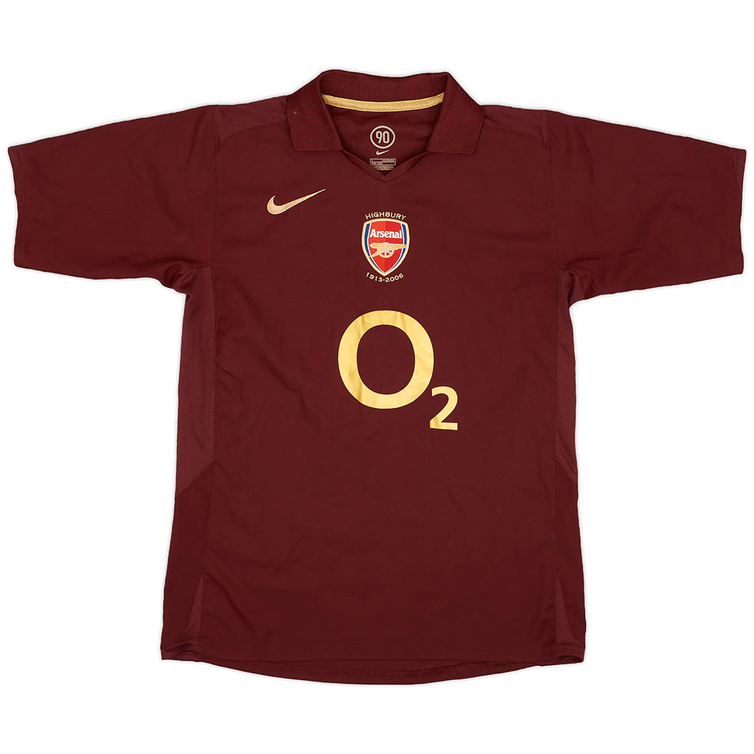 Retro Arsenal Home Jersey 2005/06 