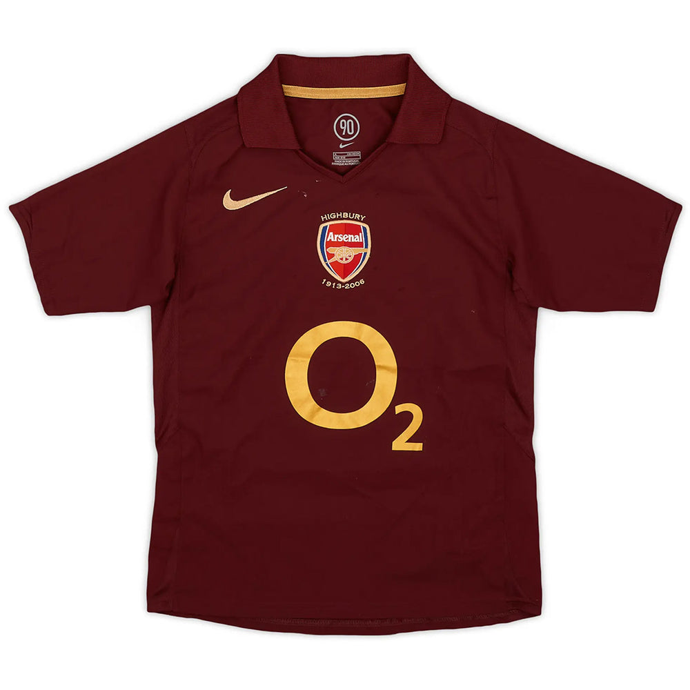 Retro Arsenal Home Jersey 2005/06 