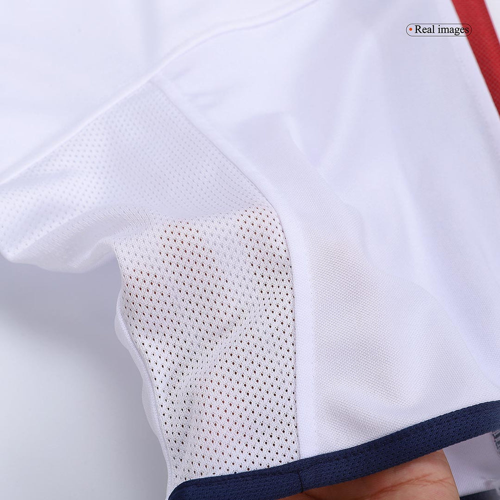 Beckham #7 Retro England Home Jersey Euro Cup 2004 