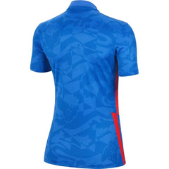 2020-21 England WOMENS Away Soccer Jersey - Blue-Red 