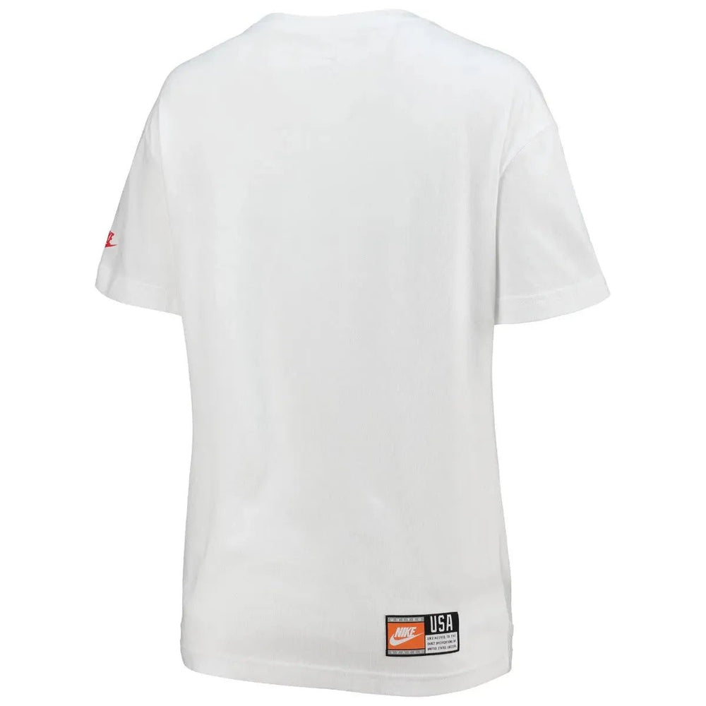 2021-22 USA Women States Voice Tee - White 