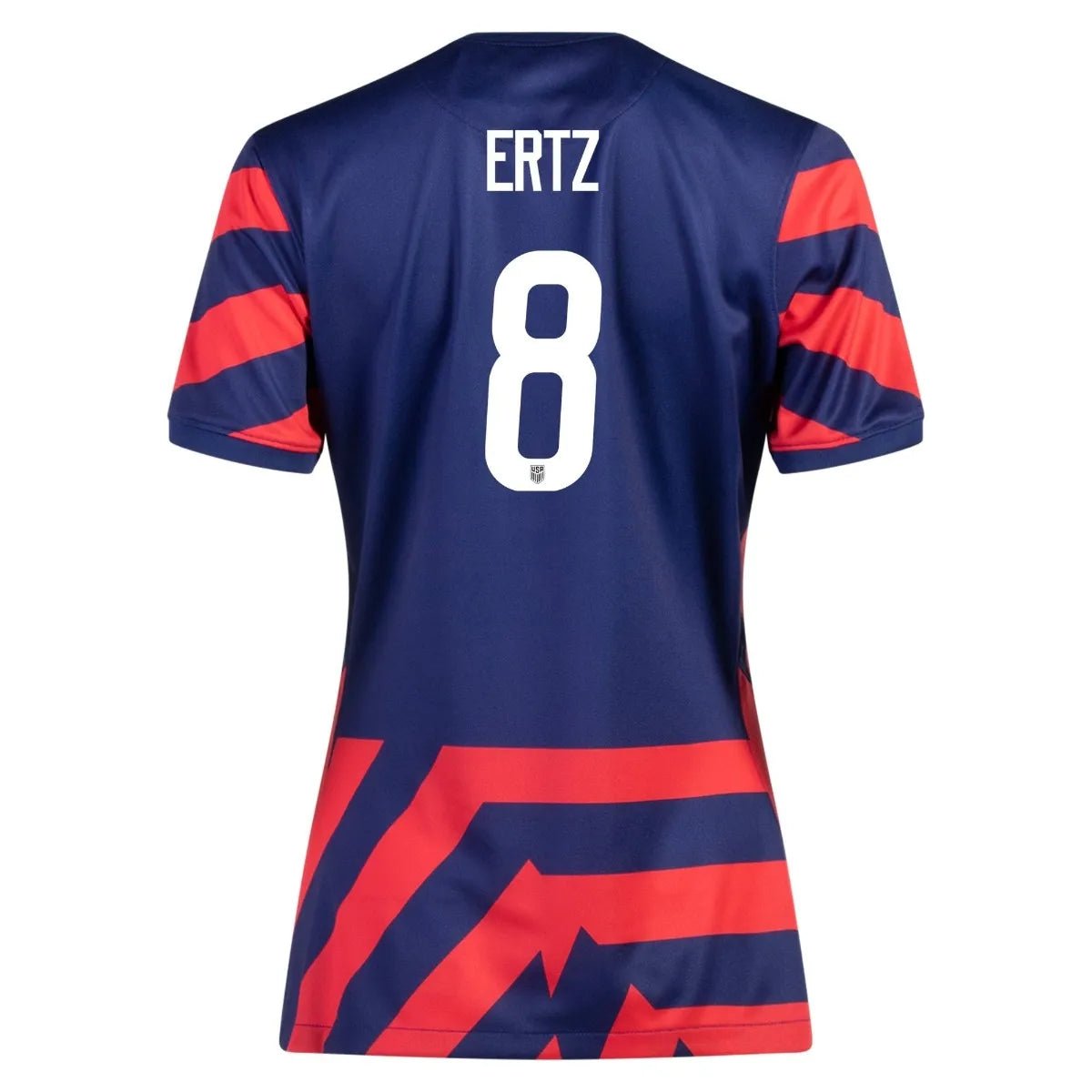 2021-22 USA Women Away Soccer Jersey - Navy-Red 