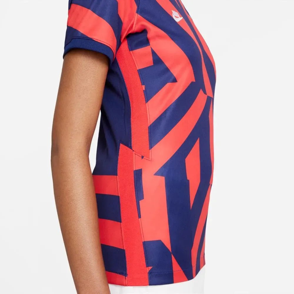 2021-22 USA Women Away Soccer Jersey - Navy-Red