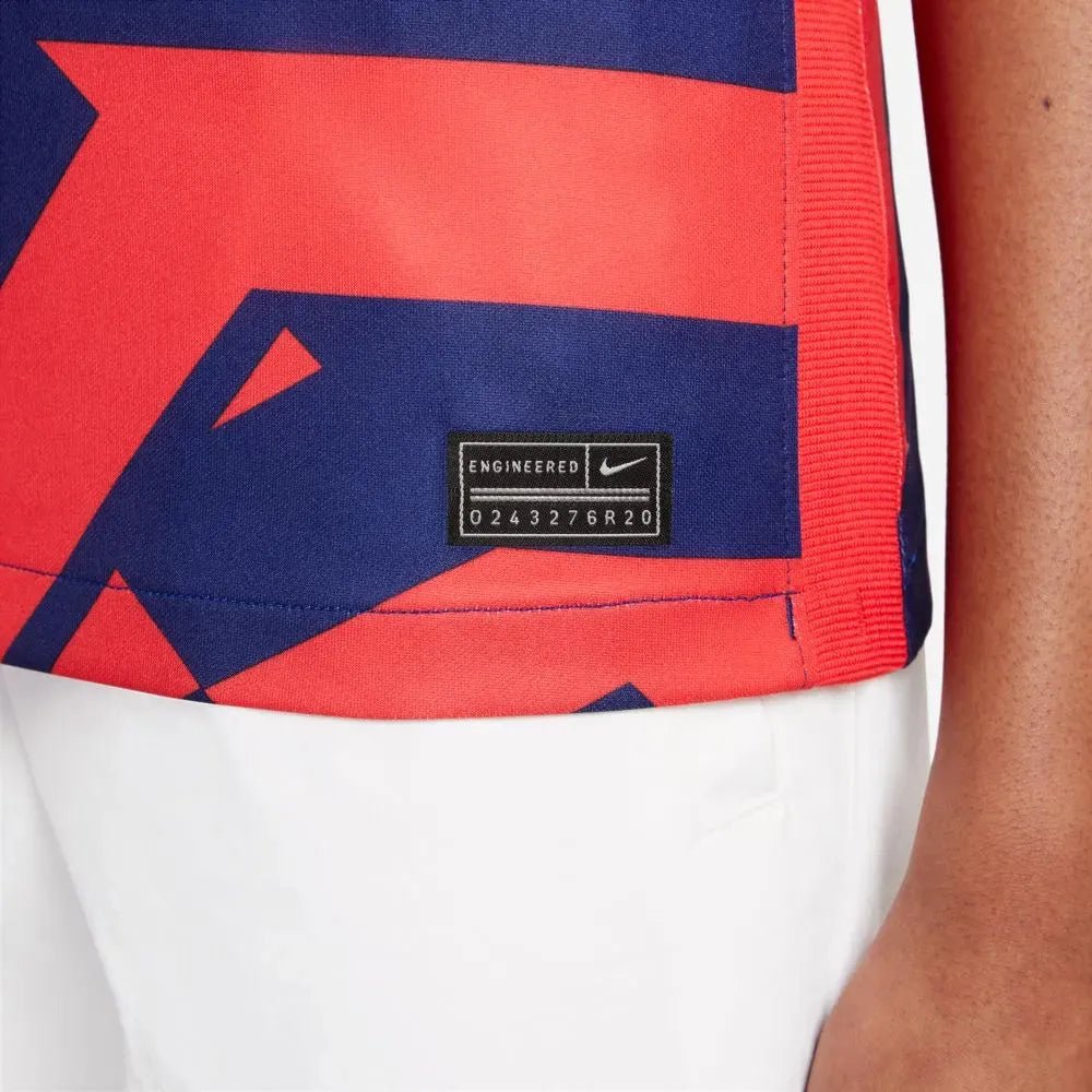 2021-22 USA Women Away Soccer Jersey - Navy-Red