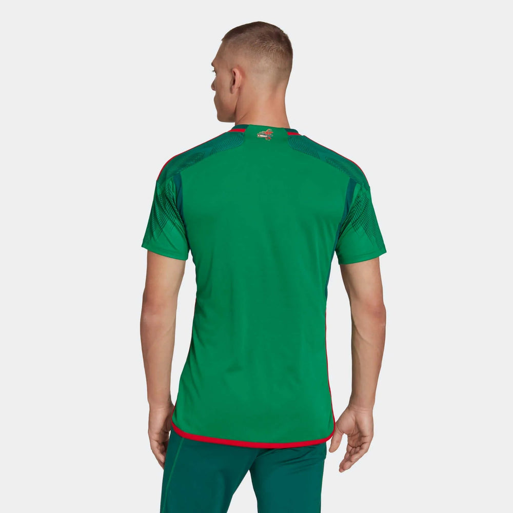 2022-23 Mexico Home Soccer Jersey - Green-Red