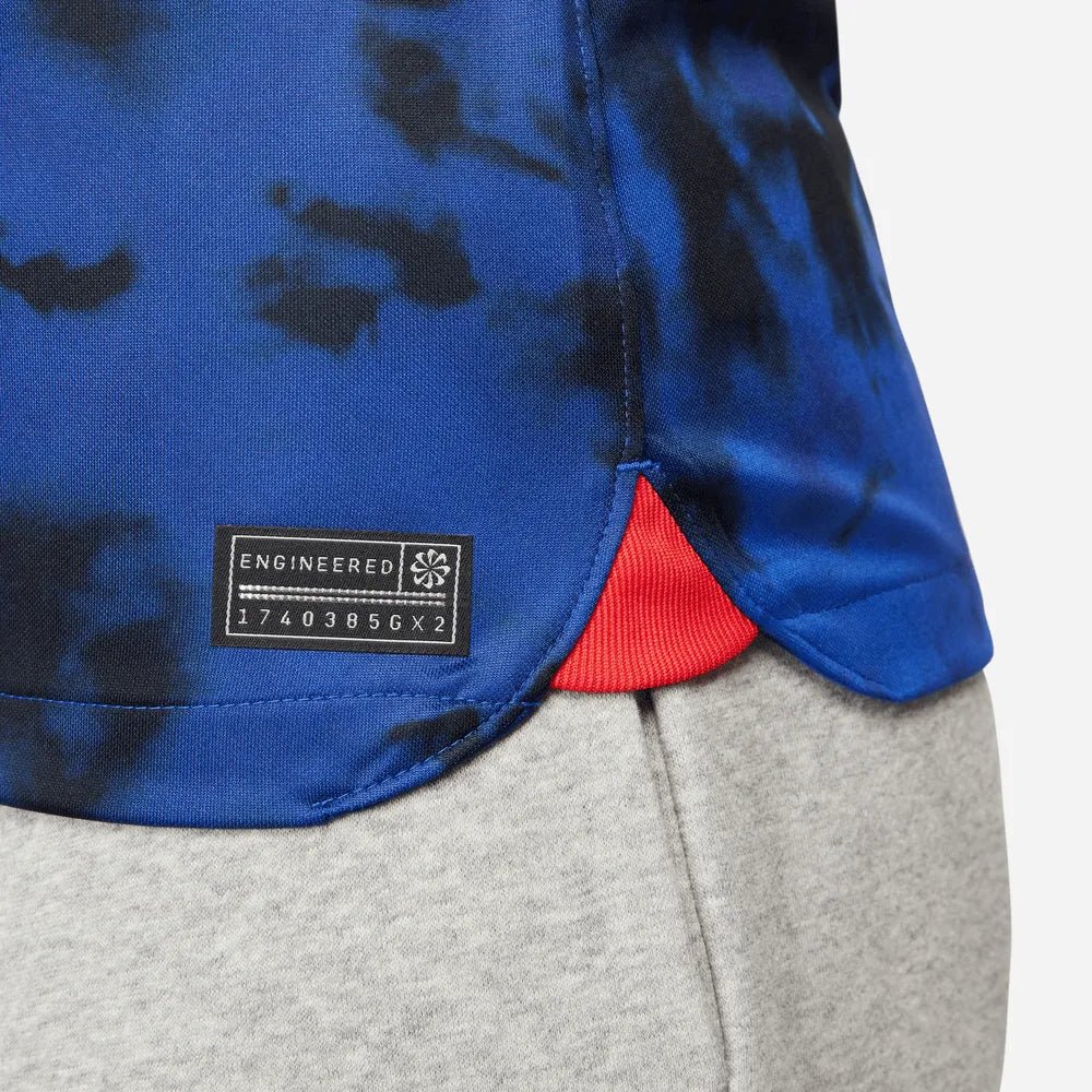 2022-23 USA Women's Away Soccer Jersey - Bright Blue-White