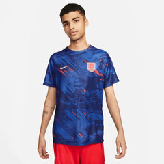 2022-23 England Dri Fit Top Blue Voids-Game Royal