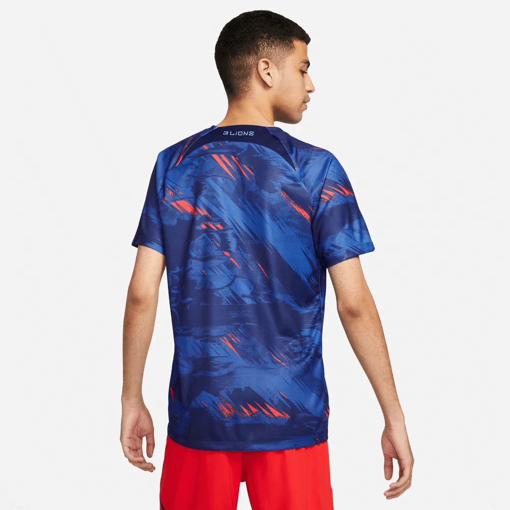 2022-23 England Dri Fit Top Blue Voids-Game Royal