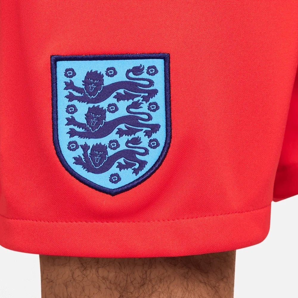 2022-23 England Away Stadium Soccer Short Red-Blue Void