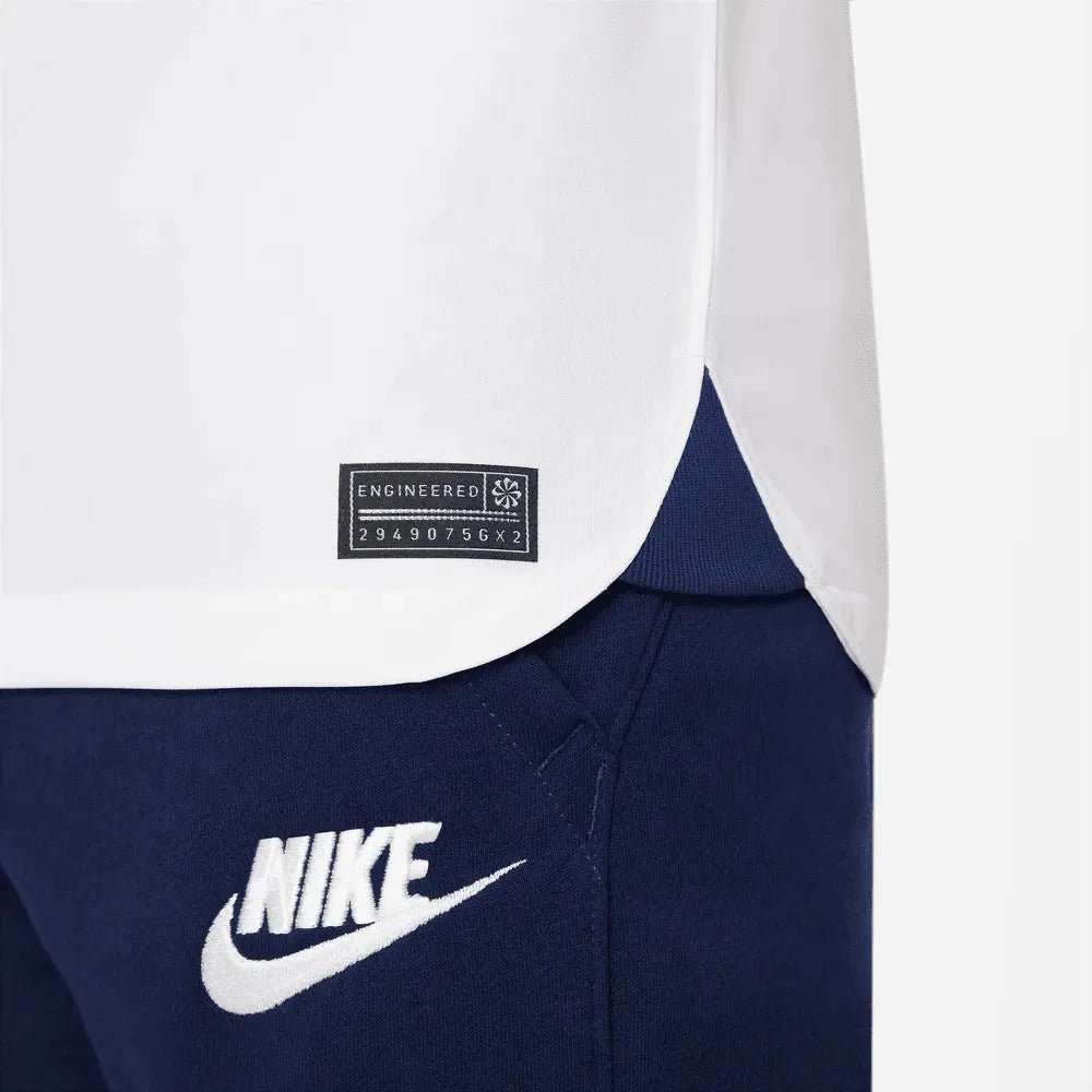 2022-23 USA Home Youth Soccer Jersey White-Loyal Blue