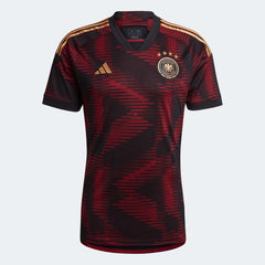 2022-23 Germany Away Soccer Jersey Black 