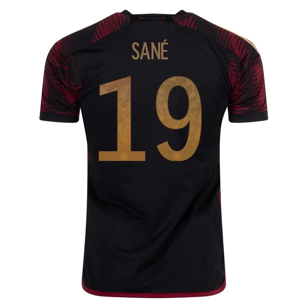 2022-23 Germany Away Soccer Jersey Black 
