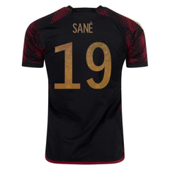2022-23 Germany Away Soccer Jersey Black 