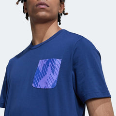 2022-23 Argentina Graphic Tee Night Indigo 