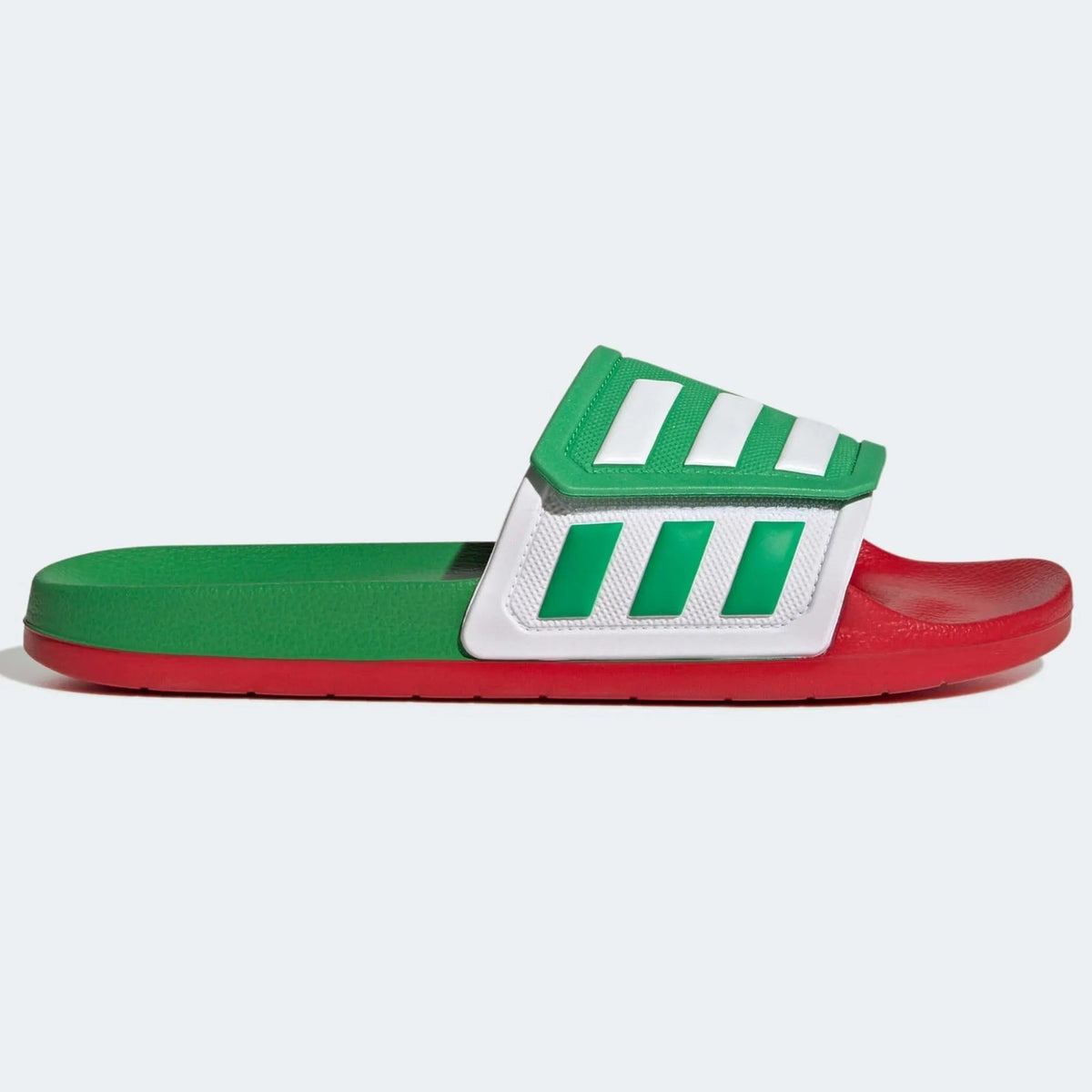 Mexico Adilette TND Soccer Slides - Green-White-Red