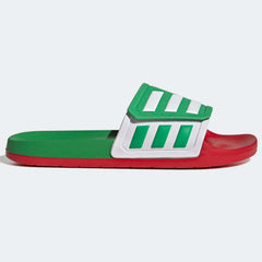 Mexico Adilette TND Soccer Slides - Green-White-Red